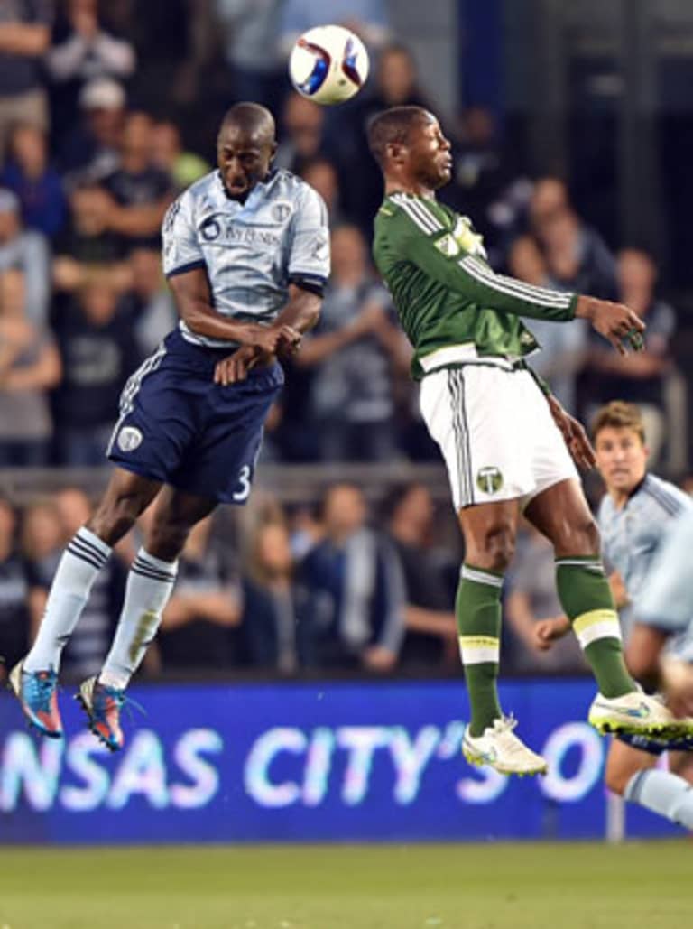 Sporting Kansas City's Ike Opara is the talk of MLS, but he feels "there's another level I can reach" -