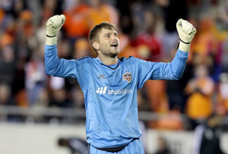 After long, arduous journey, starting goalkeeper Tyler Deric making his mark for the Houston Dynamo -
