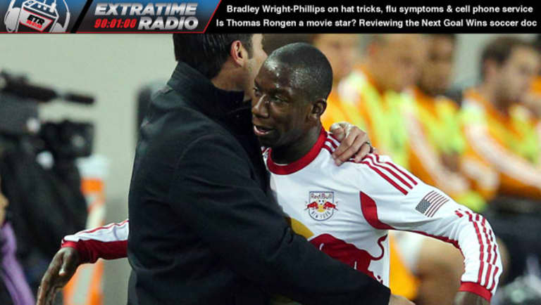 ExtraTime Radio: New York Red Bulls' Bradley Wright-Phillips has a hat trick, but no cell phone? -
