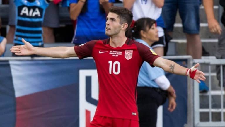 Seltzer: Who should start for the US national team vs. Costa Rica? - https://league-mp7static.mlsdigital.net/styles/image_default/s3/images/Pulisicarms987.jpg?Ts1YtNlLEFjeqdQe438fhogzM7jCOcwT&itok=YlOLGB80&c=29e93d41f610641af5bba8cdc3d7cb0c