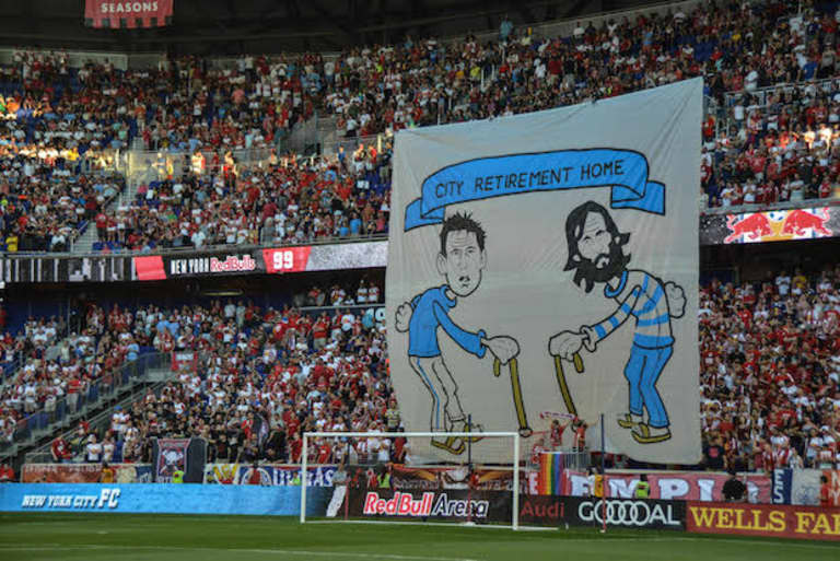 As New York Red Bulls beat New York City FC, their supporters also won the tifo battle | SIDELINE -