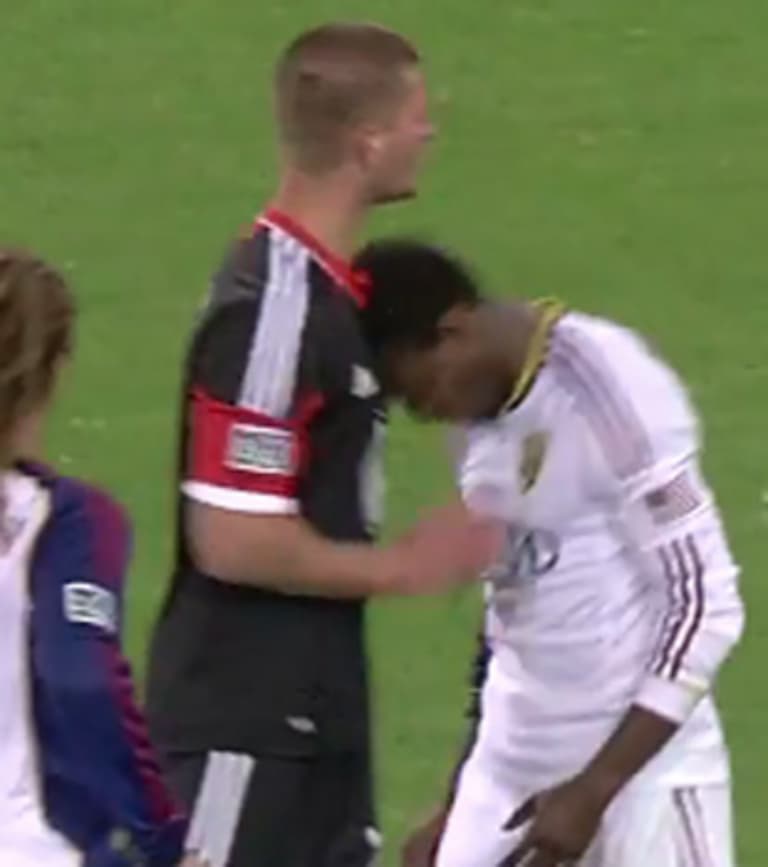 Real Salt Lake's Abdoulie Mansally argues head butt on DC's Perry Kitchen was self-defense -
