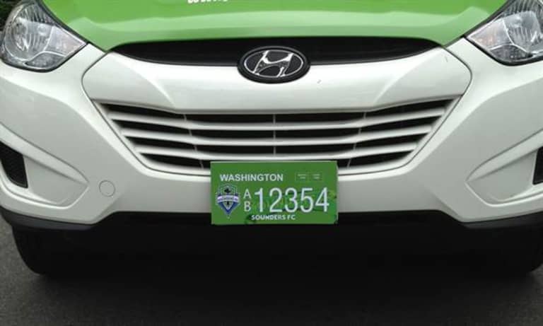 Union and Sounders fans have new MLS club license plate options | THE SIDELINE -