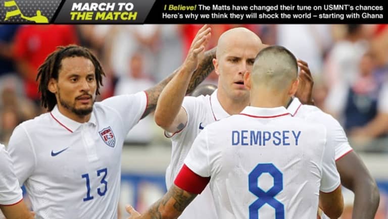 March to the Match Podcast: We Believe! Bet on it – USMNT will advance from Group of Death -