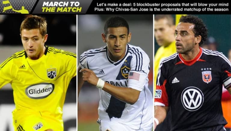 March to the Match Podcast: 5 big trade proposals, starring Robbie Rogers, Jose Villarreal & Dan Kennedy -