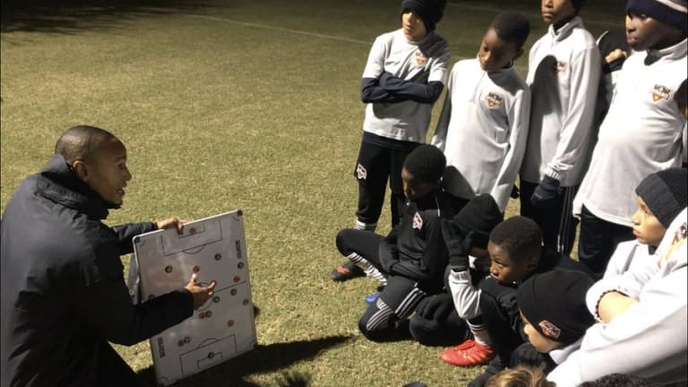 Ricardo Clark's journey from youth prospect to youth development with Vancouver Whitecaps FC | Charles Boehm - https://league-mp7static.mlsdigital.net/images/Rico%20Clark%20coaching.jpg