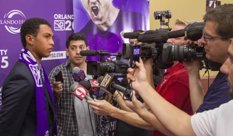 Orlando City's Tommy Redding was always headed for a career in pro sports  - Tommy Redding
