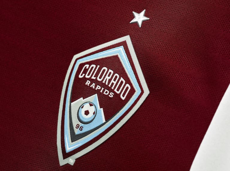 Colorado Rapids release new primary jersey for 2016 - https://league-mp7static.mlsdigital.net/images/coloradorapidscrestdetail.jpg?null