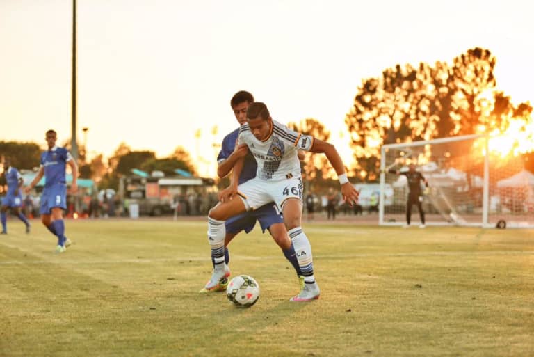 LA Galaxy prospect Ariel Lassiter hopes "like father, like son" applies in light of high bar set by father Roy -