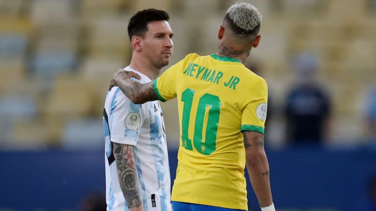 Messi Neymar Argentina Brazil