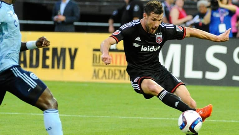 DC United's Chris Pontius shows signs of Best XI form in 1-1 draw with KC: "I'm getting there" -