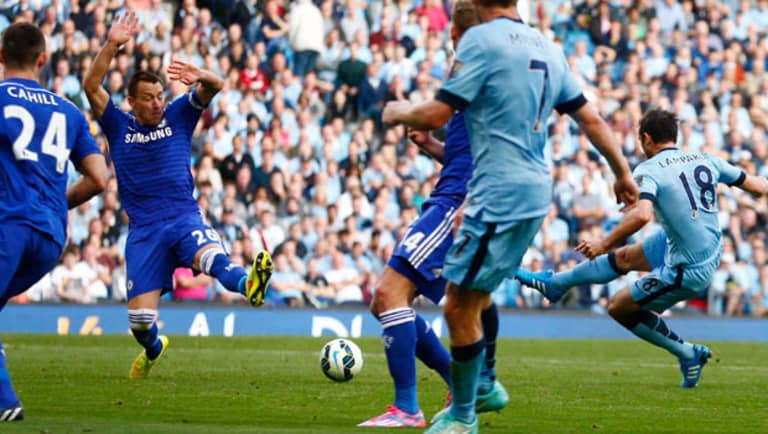 New York City FC's Frank Lampard scores dramatic goal vs. Chelsea as Manchester City snatch late point -