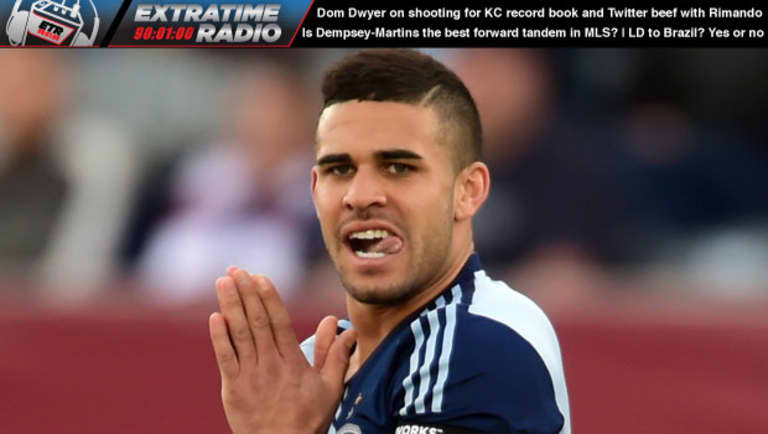 ExtraTime Radio: Sporting KC's Dom Dwyer sheds light on Twitter tiff with RSL's Nick Rimando -