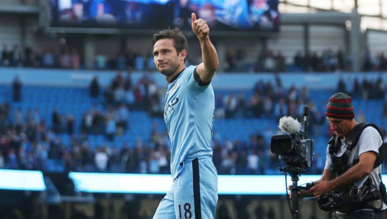 New York City FC's Frank Lampard scores dramatic goal vs. Chelsea as Manchester City snatch late point -