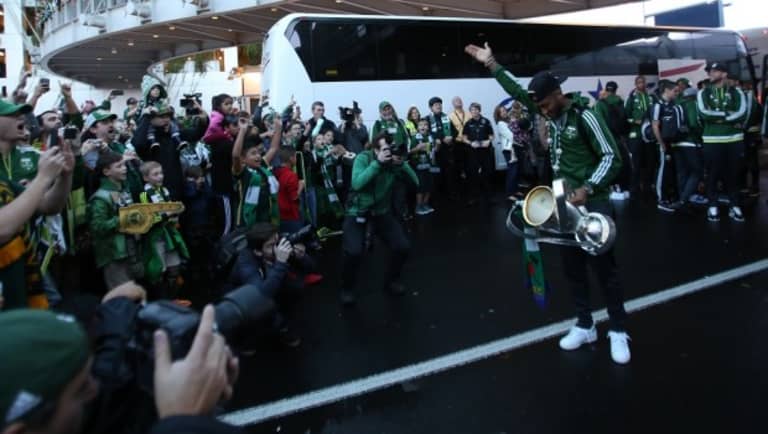 MLS Cup champions Portland Timbers greeted by full-voiced crowd at airport | SIDELINE -  https://league-mp7static.mlsdigital.net/styles/image_default/s3/images/Adi.jpg?null&itok=Mkwe3th-&c=36564e53259eab0e79d398e9784676ab