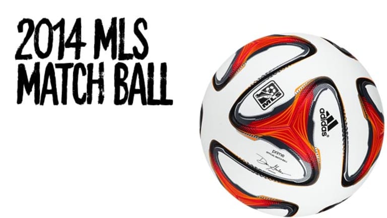 2014 adidas MLS Match Ball: League to debut new Brazuca design -