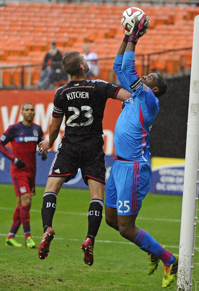 Busy Sean Johnson praises Chicago Fire defense after DC United draw: "We deserved three points" -