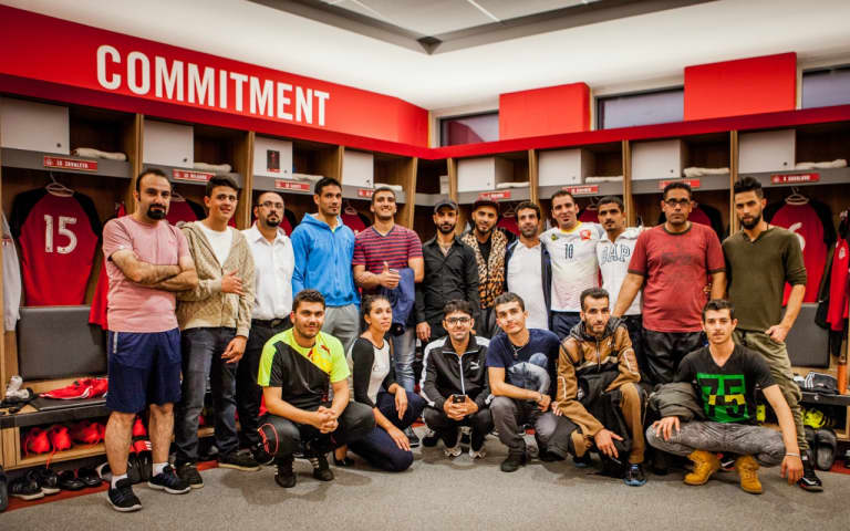 Toronto FC welcome Syrian newcomers with match tickets, training session - https://league-mp7static.mlsdigital.net/images/syria4.jpg