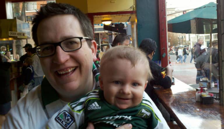 MLS announces Twitter Fan Pic giveaway winner - Timbers Baby