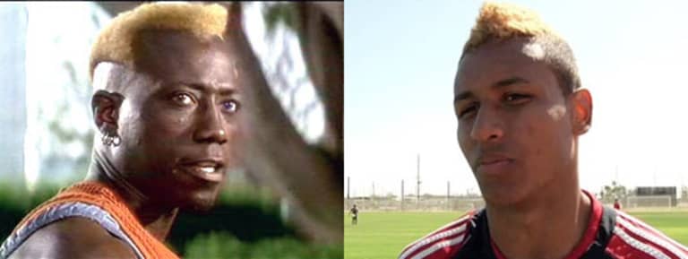Agudelo goes "Demolition Man" with wicked Mohawk -
