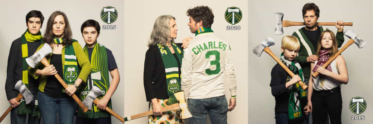 Portland Timbers' one-of-a-kind axe portraits tell stories of fandom, life, love and loss -