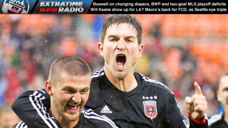 ExtraTime Radio: DC United's Bobby Boswell on diaper duty, BWP & keeping MLS Cup dreams alive -