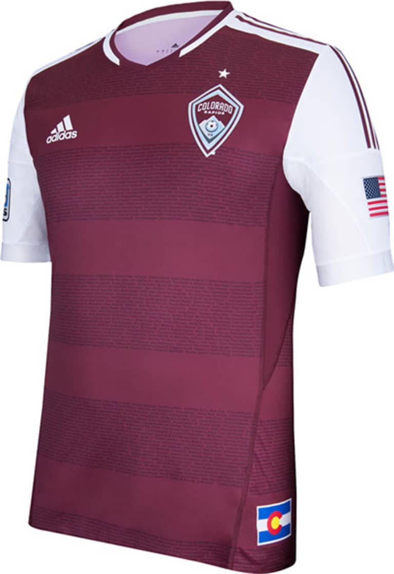 Jersey Week: Rapids make MLS history with new '13 jerseys -