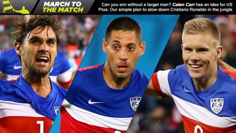 March to the Match: How does USMNT play without Jozy Altidore? Calen Carr has a simple plan -