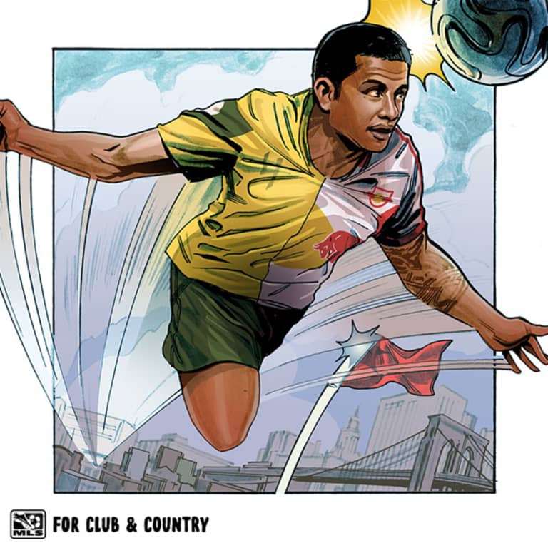 Tim Cahill is a beast! Check out #MLSSuperHeroes illustration & Vine | SIDELINE -