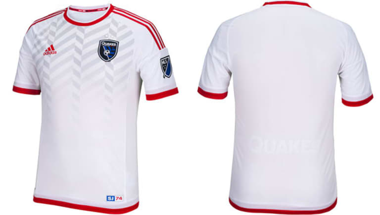 Jersey Week 2015: San Jose Earthquakes kick it old school with release of new white secondary jersey -