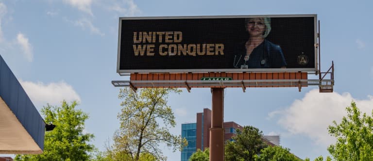 Atlanta United billboard campaign thanks coronavirus frontline workers - https://league-mp7static.mlsdigital.net/images/ATL%20billboard2.jpg