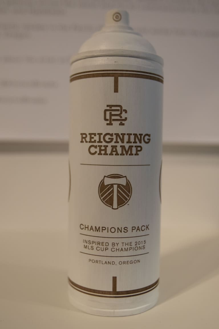 Reigning Champ unveils upscale Timbers collection at party in Portland - https://league-mp7static.mlsdigital.net/images/reigningchampcan.JPG?null