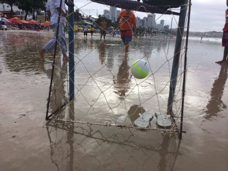 An American in Brazil: Beach soccer in pictures  -