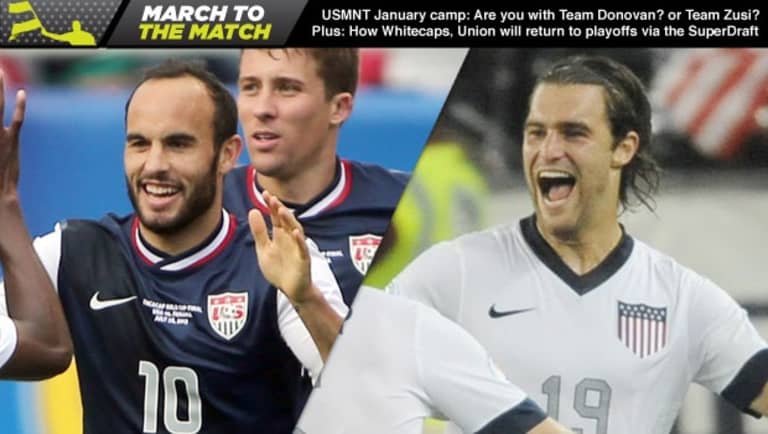 March to the Match Podcast: Are Landon Donovan, Graham Zusi competing for same USMNT spot? -