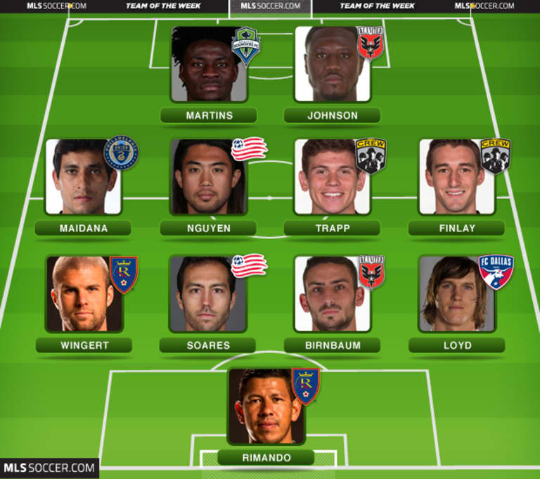 Team of the Week (Wk 32): New England Revolution, Columbus Crew step up in East playoff race -