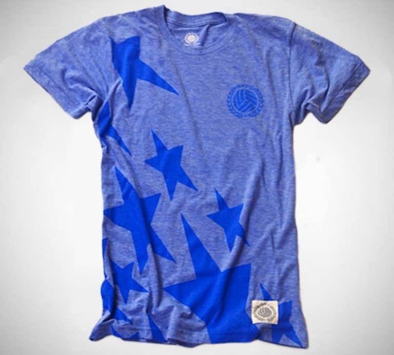Check out Bumpy Pitch's "1994 Stars" shirt, inspired by USMNT's famous World Cup jersey | SIDELINE -