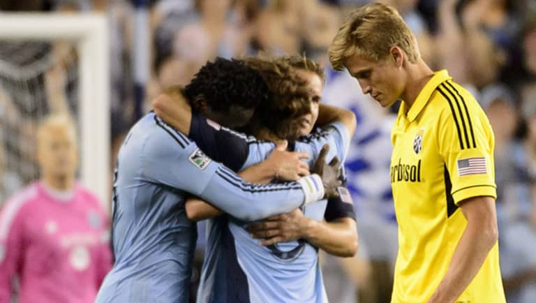 Columbus Crew expected Sporting Kansas City to kick ball out for injured Anor on winning goal -