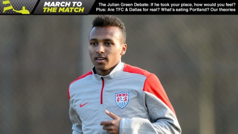 March to the Match Podcast: What happens if Julian Green does make USMNT World Cup roster? -