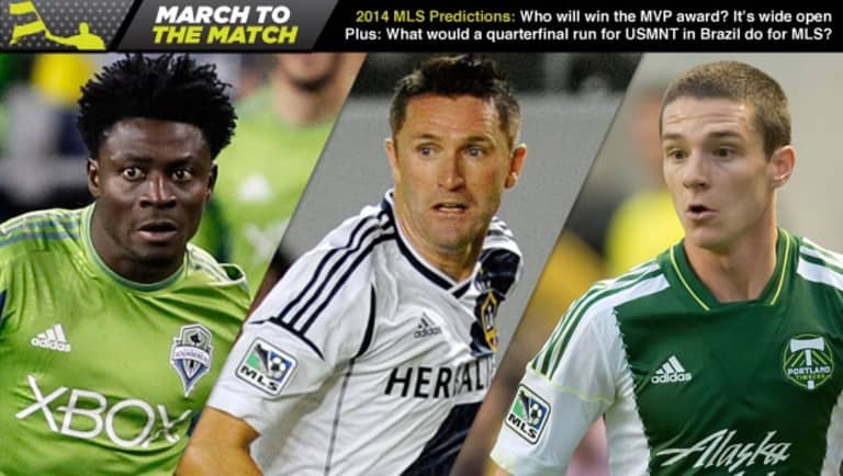 March to the Match Podcast: 2014 MVP will be one of Obafemi Martins, Robbie Keane, Will Johnson -