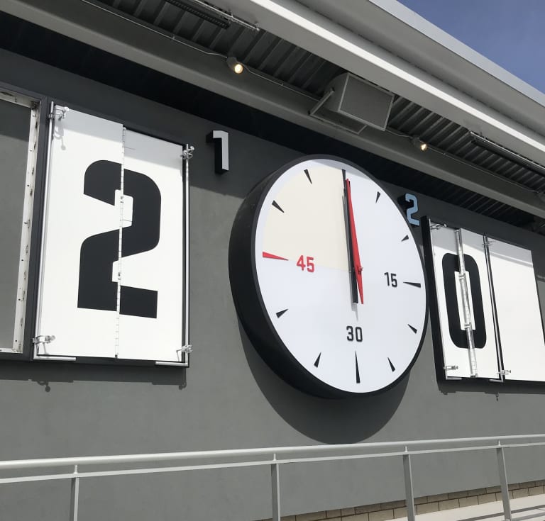 Brew Hall to bluegrass: 10 Things About Minnesota United's Allianz Field - https://league-mp7static.mlsdigital.net/images/AF%20analog%20clock.jpg