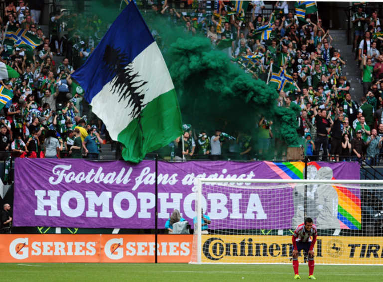 This Week in the Stands: Timbers Army and The Inferno take stands against homophobia -