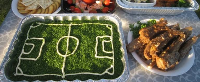 MLS Fans' Tailgate Recipes - Sushi Cake