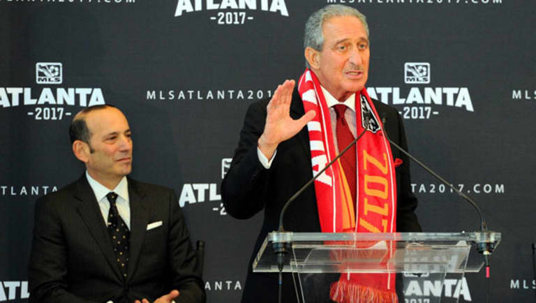 MLS Commissioner Don Garber, Arthur Blank explain why pro soccer will take off in Atlanta -