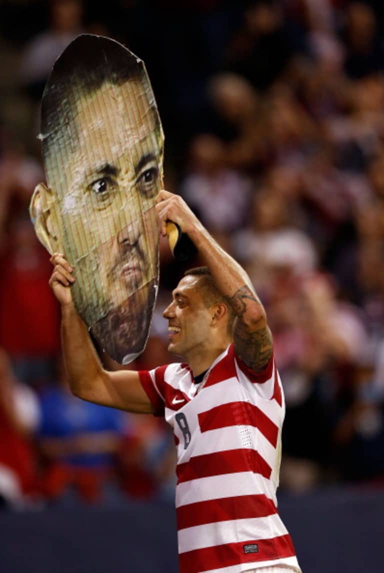 From humble beginnings, the legend of Clint Dempsey's "Deuce Face" comes full circle -