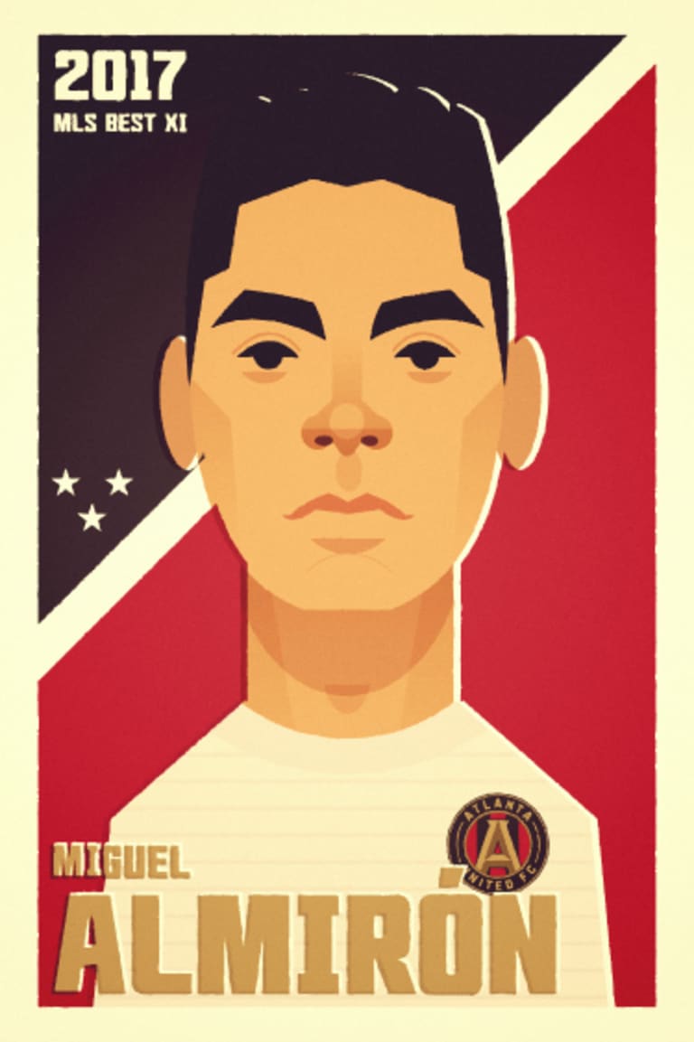 Which Best XI MLSer did artist Stanley Chow most enjoy bringing to life? -