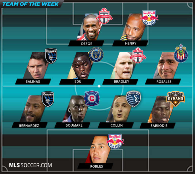 Team of the Week (Wk 2): Stars make presence known during draw-filled weekend -