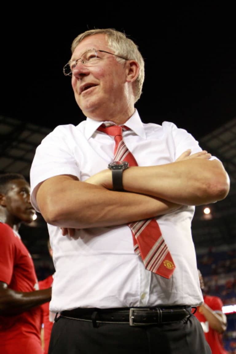 Sir Alex Ferguson's tradition of excellence included North American dominance -