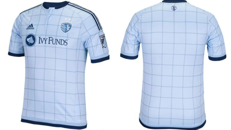 Jersey Week 2015: Sporting Kansas City unveil new primary jersey featuring window pane design -