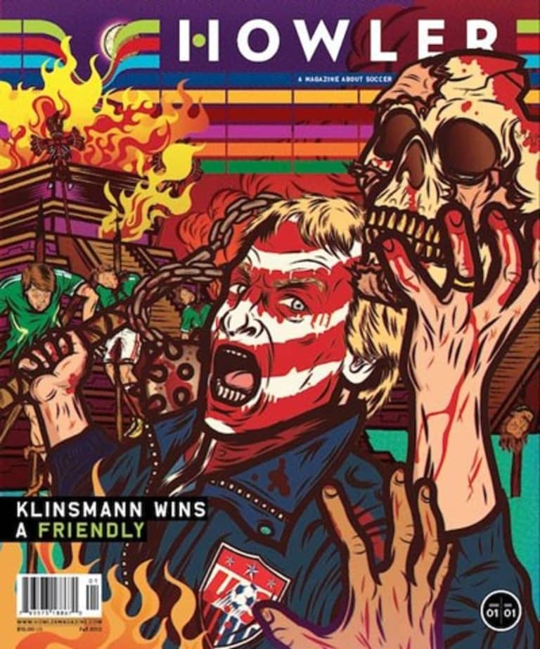 Jurgen Klinsmann conquers Mexico on Howler Magazine's premiere issue cover -
