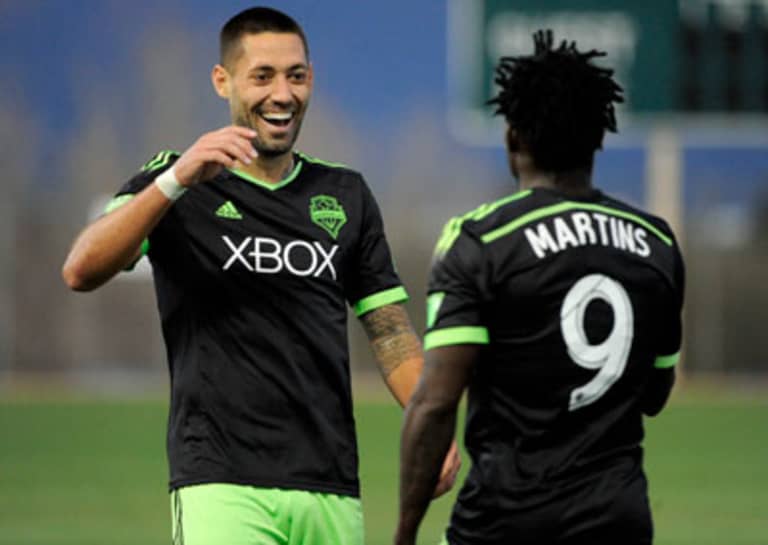 Dynamic Duo: Seattle Sounders' Clint Dempsey and Obafemi Martins producing at historic levels -